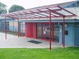 UltraLight Polycarbonate / Steel Canopy