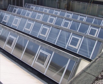 Kwik-Glaze Replacement Ventilated Northlights