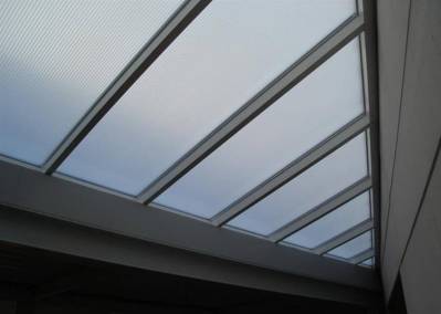 Kwik-Glaze Monopitch Rooflight (Internal view)